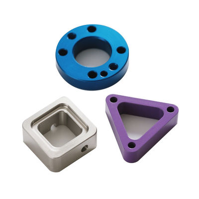 Clear Anodized Aluminium Plumbing Cap CNC Machining from Customized CNC Workshop