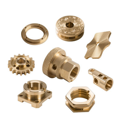 Custom Cylinder CNC Parts for Dirt Bike Durable Aluminum or Brass